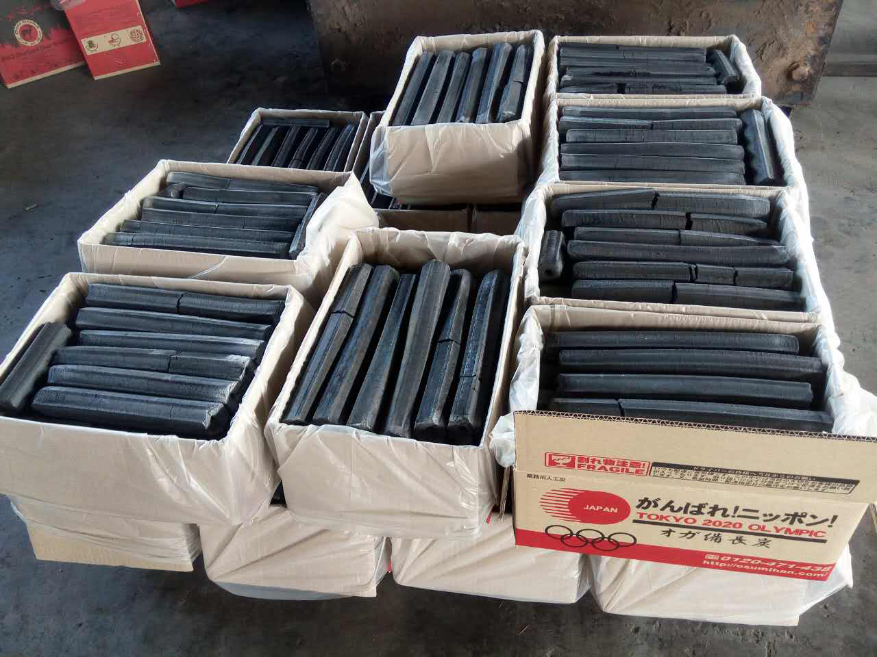 マレーシア産 オガ炭 A品(六角)